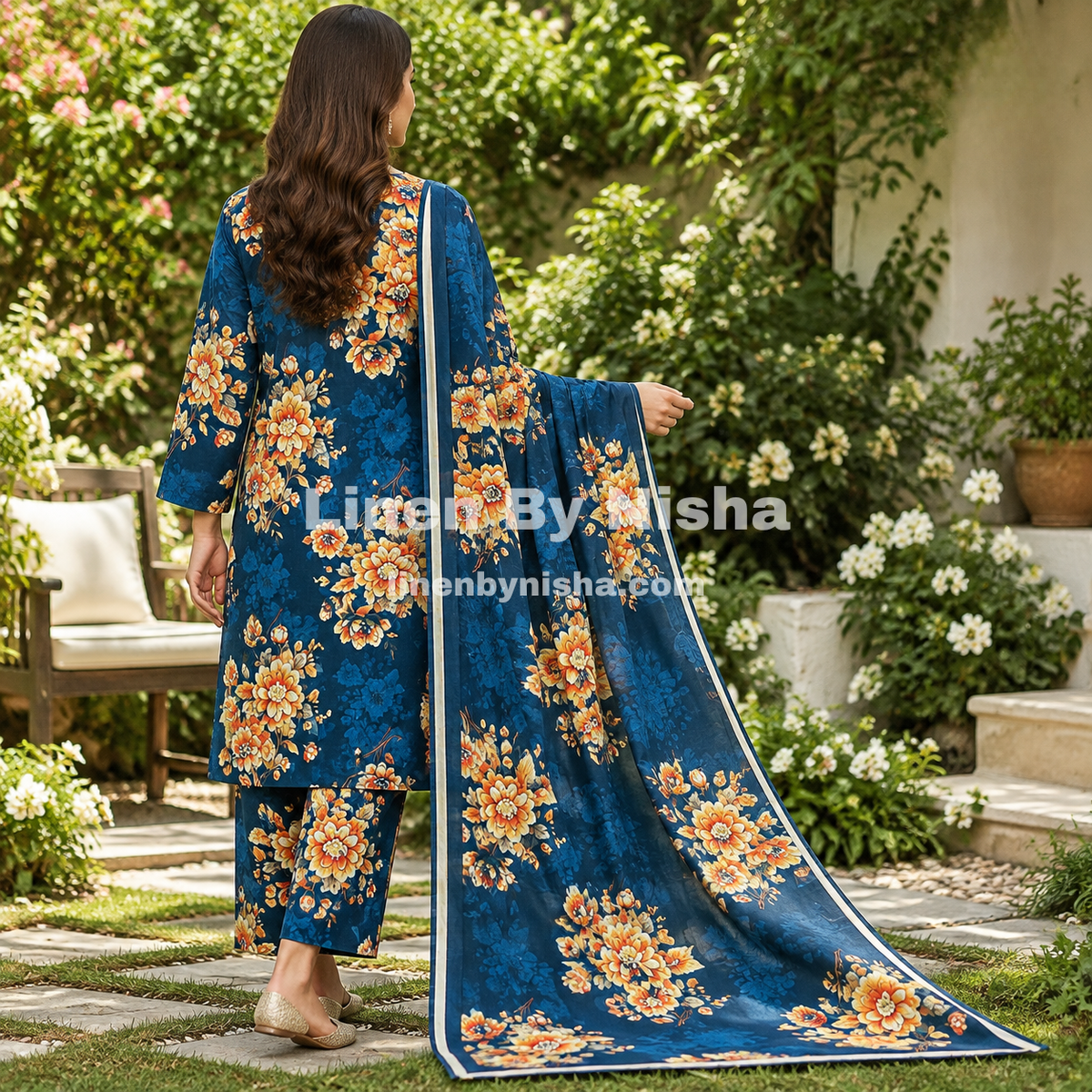 Olleza Women Khaddar - 3pcs - OSK04