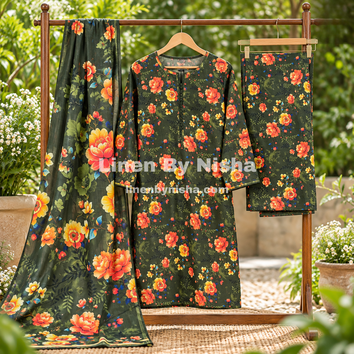 Olleza Women Khaddar - 3pcs - OSK06