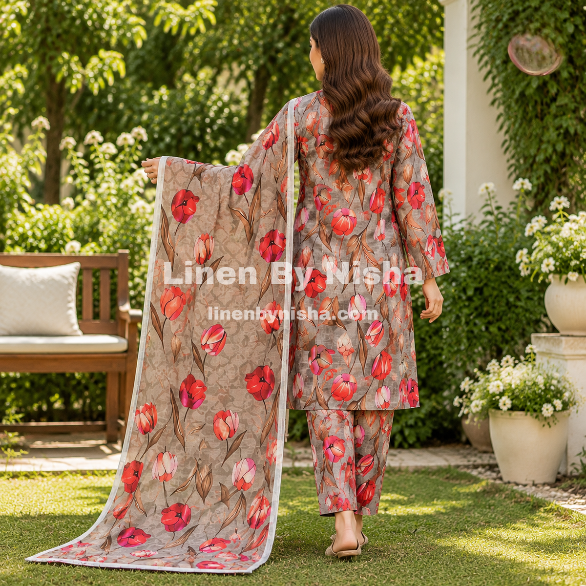 Olleza Women Khaddar - 3pcs - OSK14