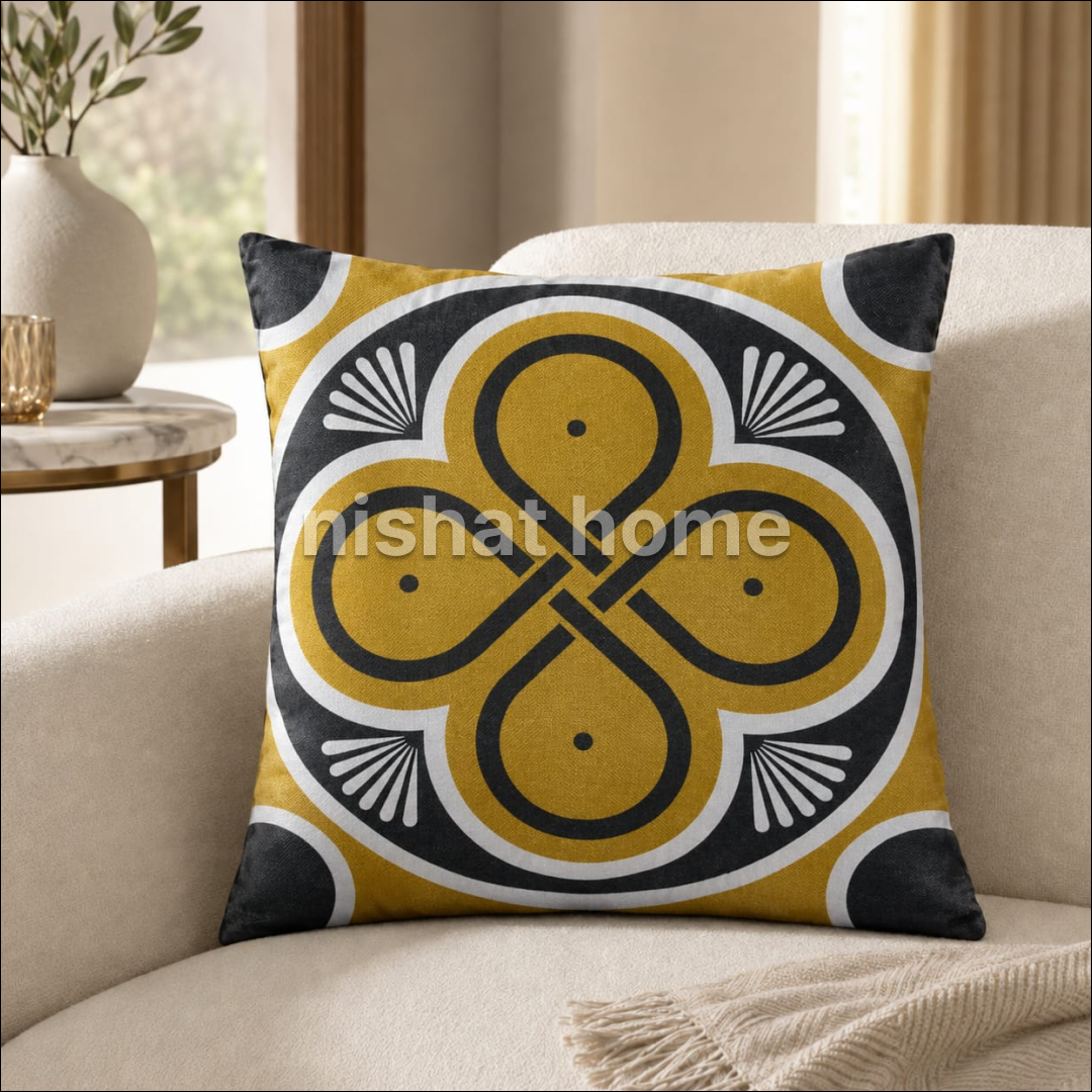 Rinqo Cushion Set - Royal Mosaic - Pack of 3 - RCS11