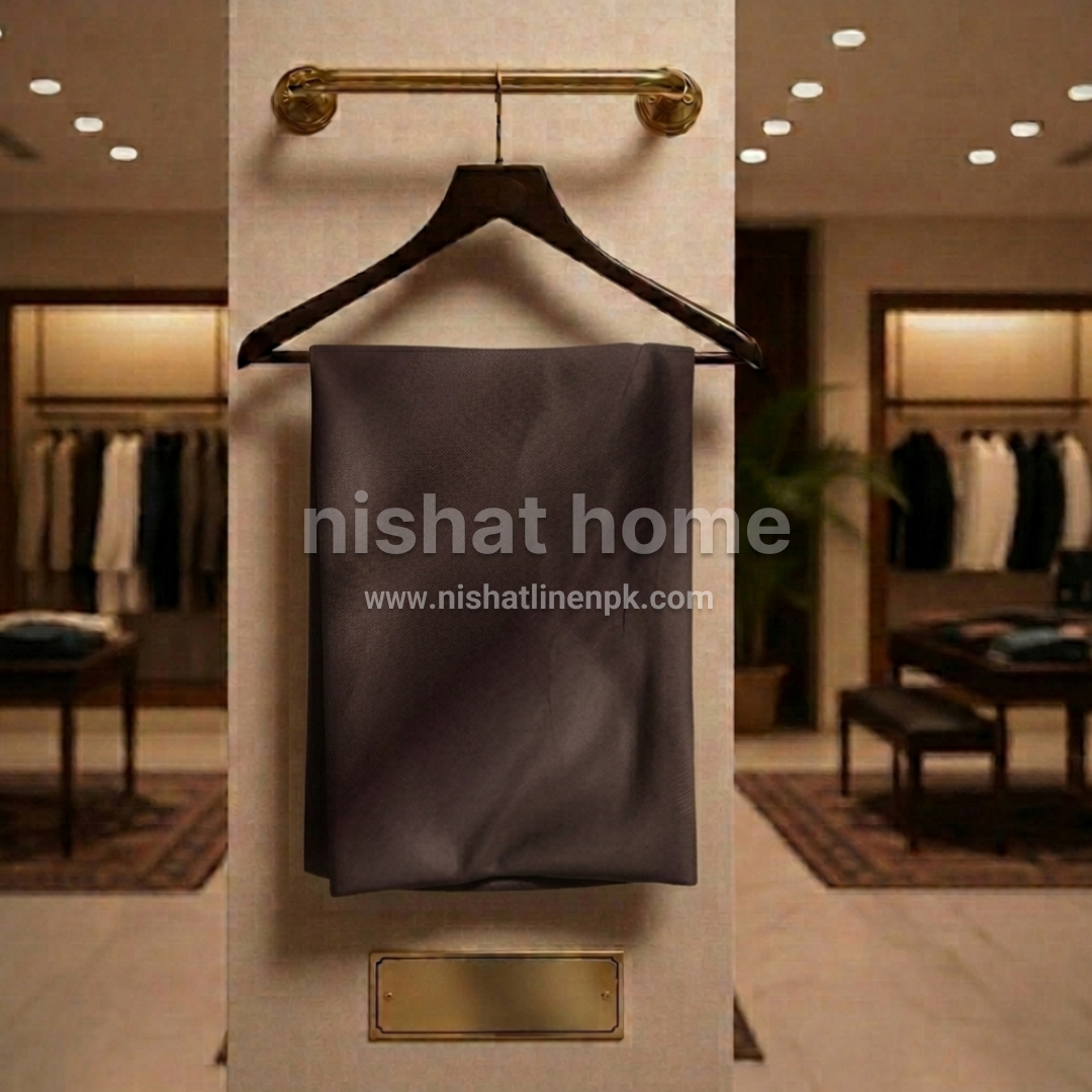 Khushi Men Premium Wash n Wear - 2pcs - Espresso - KWW18