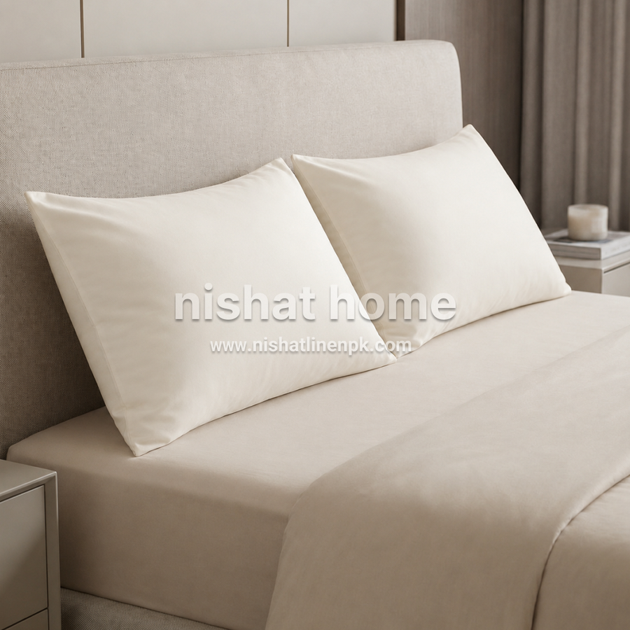 Royal Pillow Covers - 2pcs - White - RPC55